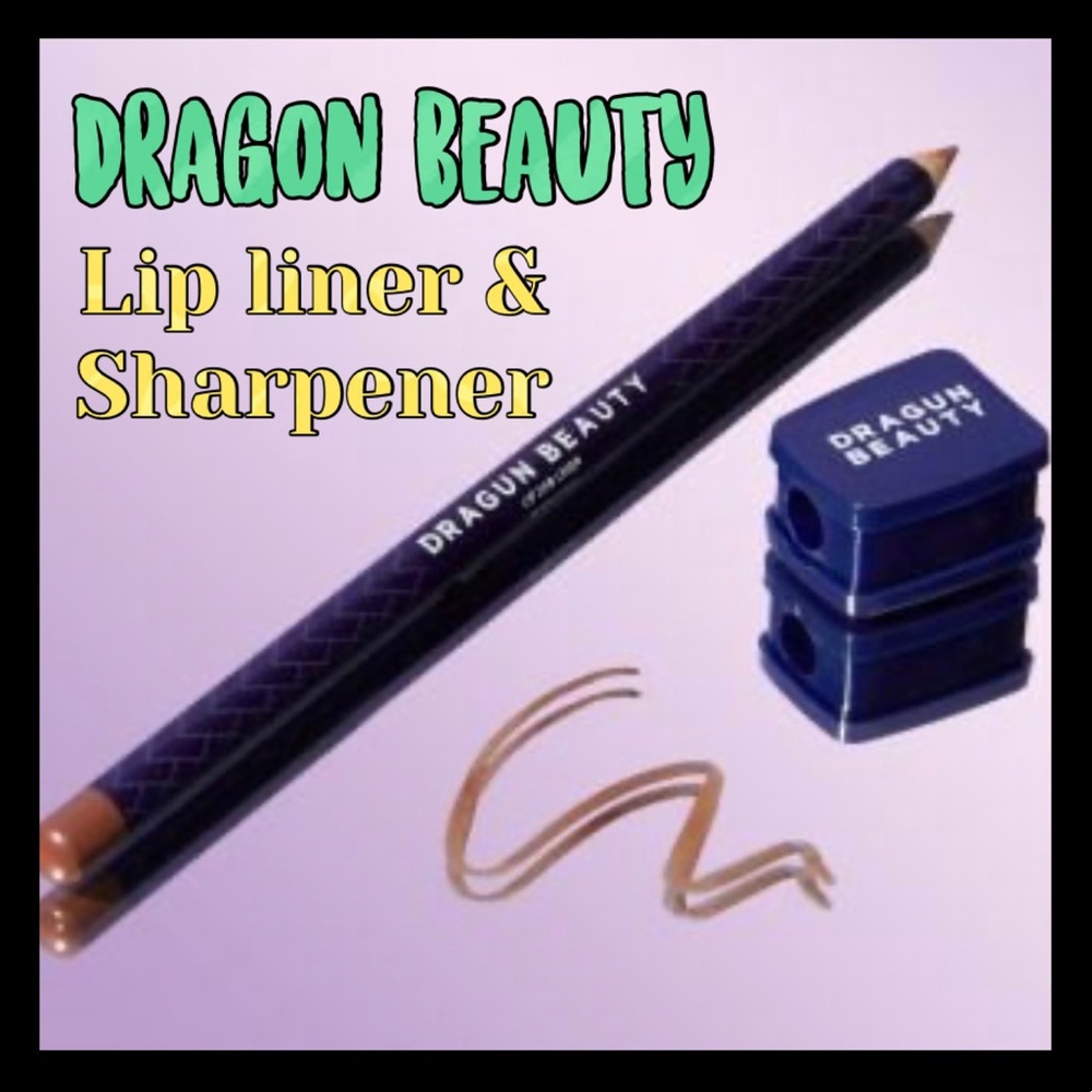 ❤️NWT❤️ DRAGUN BEAUTY
Lip Job Liner & Sharpener - Picture 1 of 7